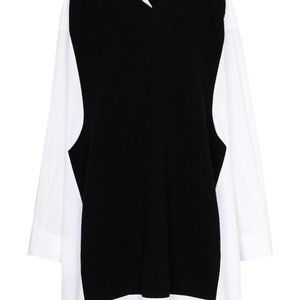 Maison Margiela panelled shirt dress